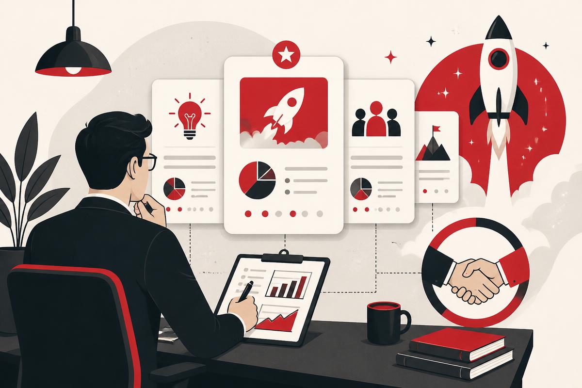 EZVC Invest Scout — application cover